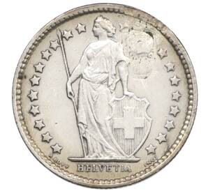 1/2 франка 1962 года Швейцария (Реставрация) — Фото №2