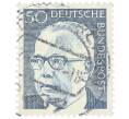 Почтовая марка 50 пфеннигов 1971 года Западная Германия (ФРГ) «Президент Густав Хайнеман» (Артикул: T11-37634) — Фото №1