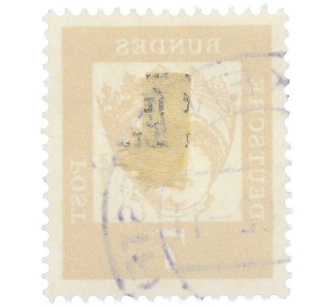 Почтовая марка 7 пфеннигов 1961 года Западная Германия (ФРГ) «Выдающиеся немцы — Елизавета Венгерская» (Артикул: T11-37728) — Фото №2