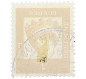 Почтовая марка 7 пфеннигов 1961 года Западная Германия (ФРГ) «Выдающиеся немцы — Елизавета Венгерская» — Фото №2