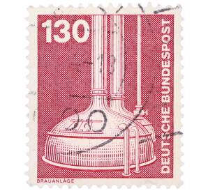 Почтовая марка 130 пфеннигов 1982 года Западная Германия (ФРГ) «Пивоварение» — Фото №1