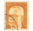 Почтовая марка 40 пфеннигов 1971 года Западная Германия (ФРГ) «Президент Густав Хайнеман» (Артикул: T11-37772) — Фото №1
