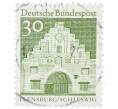 Почтовая марка 30 пфеннигов 1966 года Западная Германия (ФРГ) «Северные ворота в Фленсбурге» (Артикул: T11-37808) — Фото №1