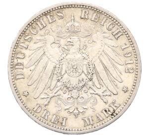 3 марки 1912 года A Германия (Пруссия) — Фото №2