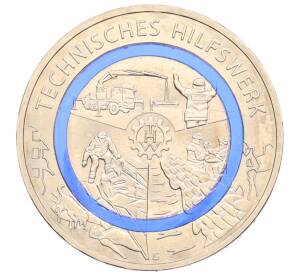 10 евро 2025 года J Германия «На службе общества — Служба технической поддержки» — Фото №1