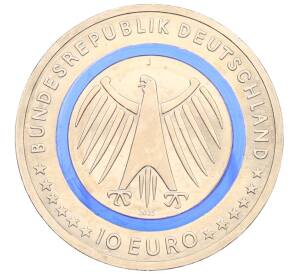 10 евро 2025 года J Германия «На службе общества — Служба технической поддержки» — Фото №2