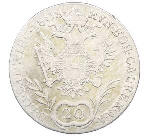 20 крейцеров 1808 года A Австрия — Фото №1