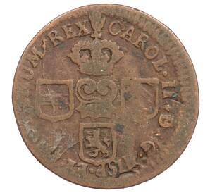 1 лиард 1693 года Испанские Нидерланды — Брабант — Фото №2