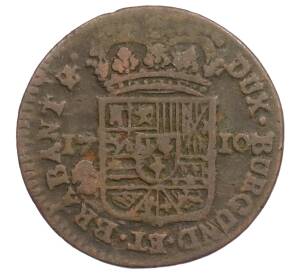 1 лиард 1710 года Испанские Нидерланды — Намюр — Фото №1