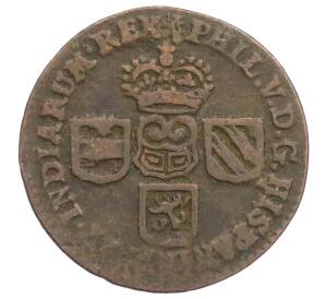 1 лиард 1710 года Испанские Нидерланды — Намюр — Фото №2