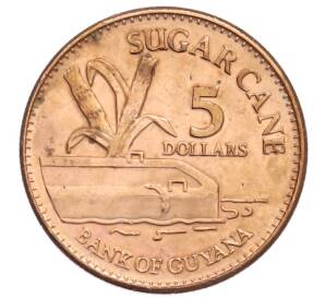 5 долларов 2012 года Гайана — Фото №1