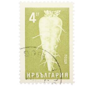 Почтовая марка 4 стотинки 1965 года Болгария «Сахарная свекла»