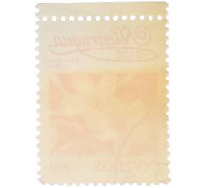 Почтовая марка 1 кордоба 1983 года Никарагуа «Плюмерия красная» — Фото №2