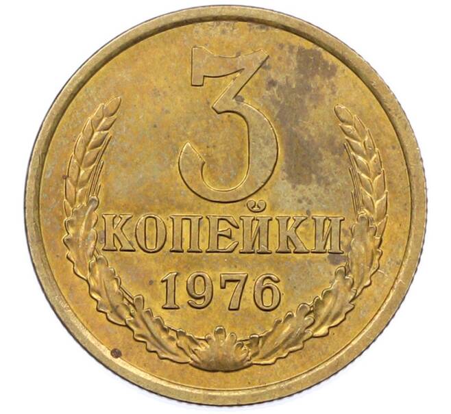 Монета 3 копейки 1976 года (Артикул: K12-77317) — Фото №1