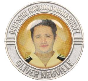 Жетон «Футболисты собрной Германии — Оливер Нойвилль» — Фото №1