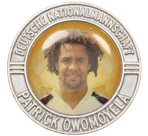 Жетон «Футболисты собрной Германии — Патрик Овомойела» — Фото №1