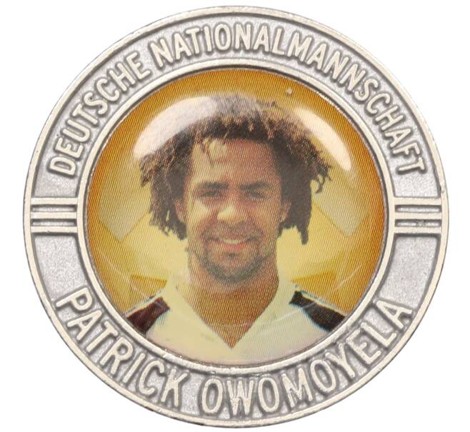 Жетон «Футболисты собрной Германии — Патрик Овомойела» (Артикул: H2-1275) — Фото №1