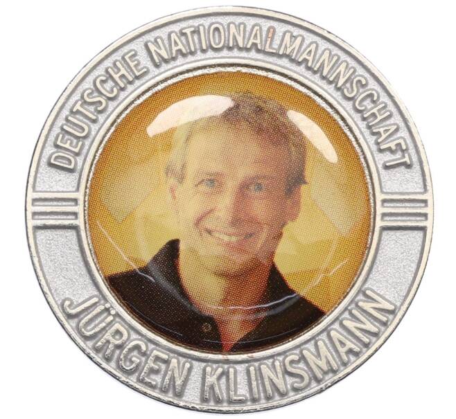 Жетон «Футболисты собрной Германии — Юрген Клинсман» (Артикул: H2-1287) — Фото №1