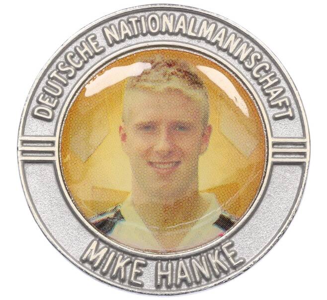 Жетон «Футболисты собрной Германии — Майк Ханке» (Артикул: H2-1293) — Фото №1