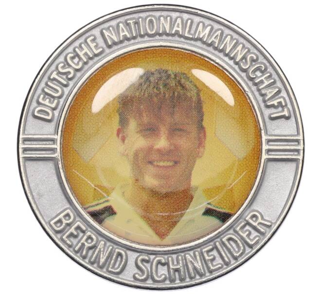Жетон «Футболисты собрной Германии — Бернд Шнайдер» (Артикул: H2-1296) — Фото №1