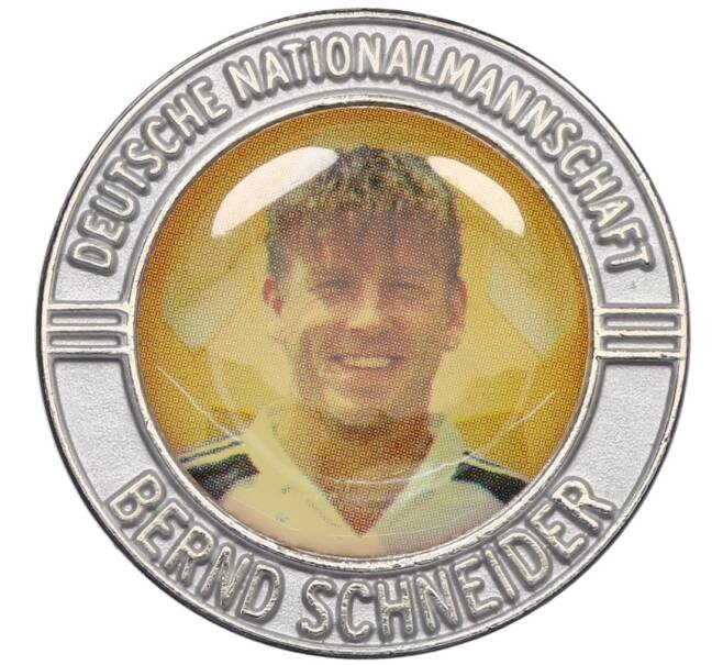 Жетон «Футболисты собрной Германии — Бернд Шнайдер» (Артикул: H2-1297) — Фото №1