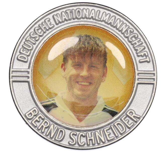 Жетон «Футболисты собрной Германии — Бернд Шнайдер» (Артикул: H2-1299) — Фото №1