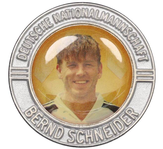 Жетон «Футболисты собрной Германии — Бернд Шнайдер» (Артикул: H2-1301) — Фото №1