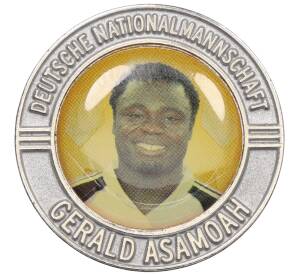 Жетон «Футболисты собрной Германии — Джеральд Асамоа» — Фото №1