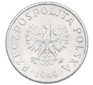 1 грош 1949 года Польша — Фото №1