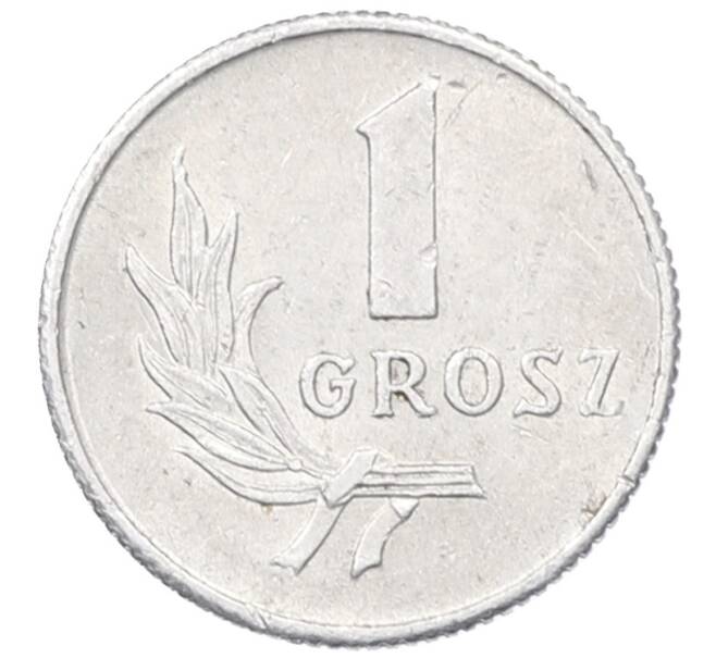 Монета 1 грош 1949 года Польша (Артикул: K12-77626) — Фото №2