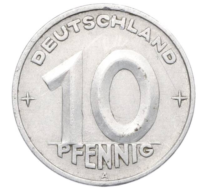 Монета 1 пфенниг 1950 года A Восточная Германия (ГДР) (Артикул: T11-38219) — Фото №1