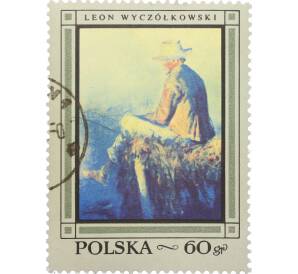 Почтовая марка 60 грошей 1966 года Польша «Леон Ян Вычулковский» — Фото №1