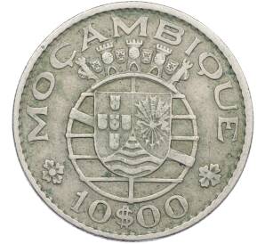 10 эскудо 1974 года Португальский Мозамбик — Фото №1