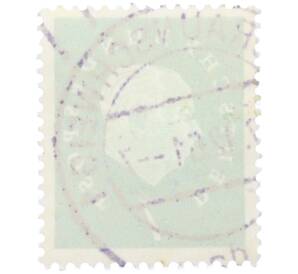 Почтовая марка 7 пфеннигов 1959 года Западная Германия (ФРГ) «Теодор Хойс» — Фото №2