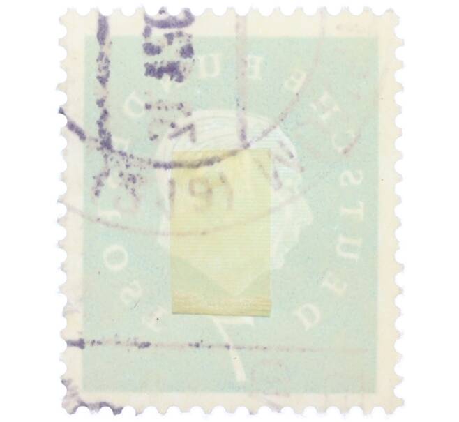 Почтовая марка 7 пфеннигов 1959 года Западная Германия (ФРГ) «Теодор Хойс» (Артикул: T11-38274) — Фото №2