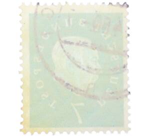 Почтовая марка 7 пфеннигов 1959 года Западная Германия (ФРГ) «Теодор Хойс» — Фото №2