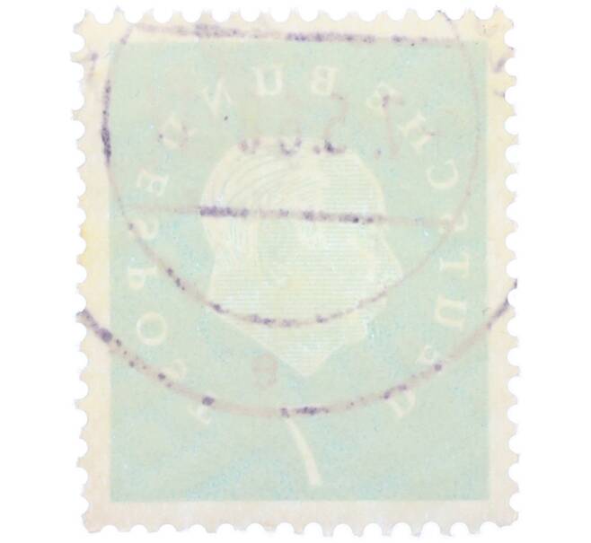 Почтовая марка 7 пфеннигов 1959 года Западная Германия (ФРГ) «Теодор Хойс» (Артикул: T11-38277) — Фото №2