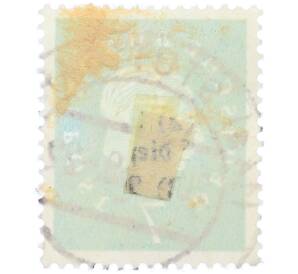 Почтовая марка 7 пфеннигов 1959 года Западная Германия (ФРГ) «Теодор Хойс» — Фото №2