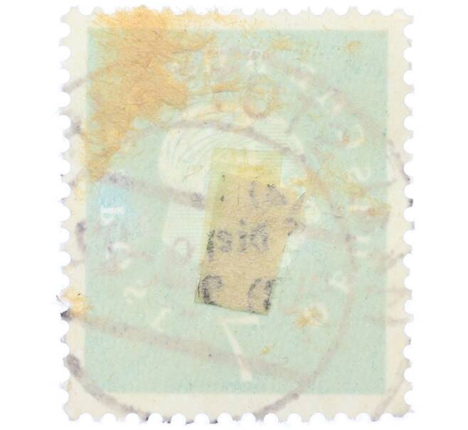 Почтовая марка 7 пфеннигов 1959 года Западная Германия (ФРГ) «Теодор Хойс» (Артикул: T11-38278) — Фото №2