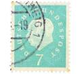 Почтовая марка 7 пфеннигов 1959 года Западная Германия (ФРГ) «Теодор Хойс» (Артикул: T11-38280) — Фото №1