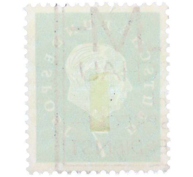 Почтовая марка 7 пфеннигов 1959 года Западная Германия (ФРГ) «Теодор Хойс» (Артикул: T11-38285) — Фото №2