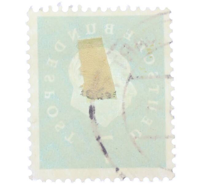 Почтовая марка 7 пфеннигов 1959 года Западная Германия (ФРГ) «Теодор Хойс» (Артикул: T11-38288) — Фото №2