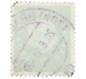 Почтовая марка 7 пфеннигов 1959 года Западная Германия (ФРГ) «Теодор Хойс» — Фото №2
