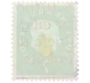 Почтовая марка 7 пфеннигов 1959 года Западная Германия (ФРГ) «Теодор Хойс» — Фото №2