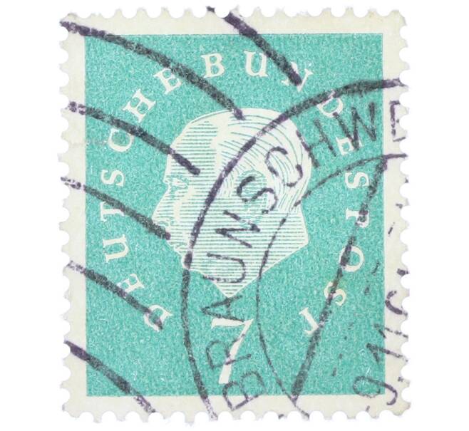 Почтовая марка 7 пфеннигов 1959 года Западная Германия (ФРГ) «Теодор Хойс» (Артикул: T11-38291) — Фото №1