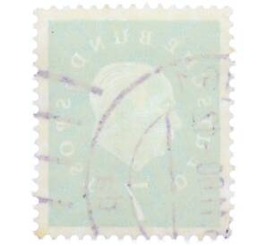 Почтовая марка 7 пфеннигов 1959 года Западная Германия (ФРГ) «Теодор Хойс» — Фото №2