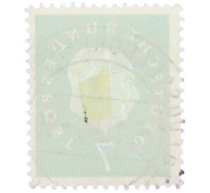 Почтовая марка 7 пфеннигов 1959 года Западная Германия (ФРГ) «Теодор Хойс» — Фото №2