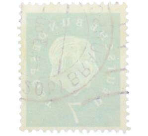 Почтовая марка 7 пфеннигов 1959 года Западная Германия (ФРГ) «Теодор Хойс» — Фото №2