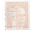 Почтовая марка 30 пфеннигов 1971 года Западная Германия (ФРГ) «Президент Густав Хайнеман» (Артикул: T11-38300) — Фото №2