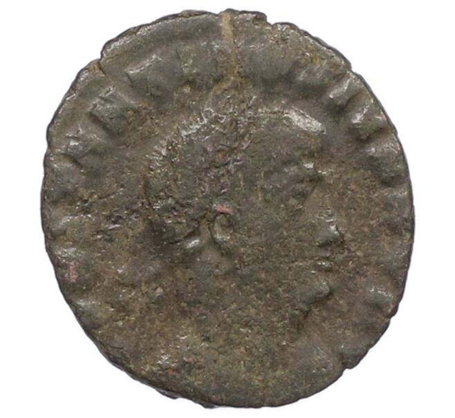 Монета AE4 337-340 года Римская Империя — Константин I (Артикул: K12-77700) — Фото №1